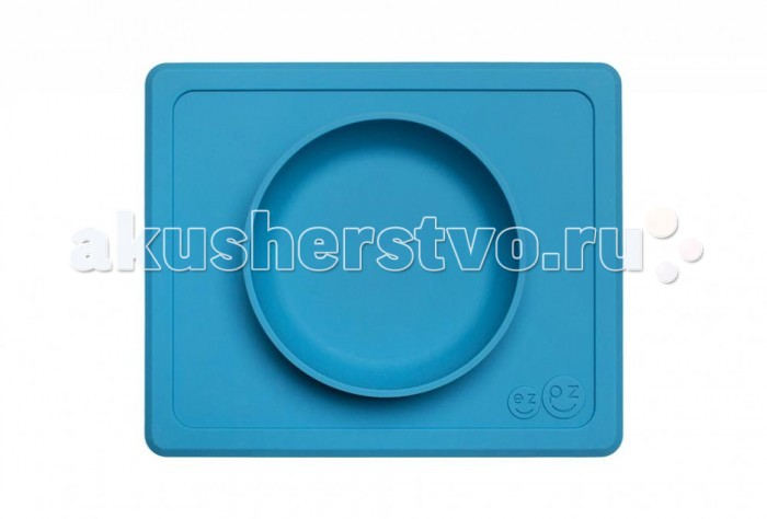 Посуда Ezpz Тарелка с подставкой силиконовая Mini Bowl посуда ezpz тарелка cookie monster mat limited edition pkssr001
