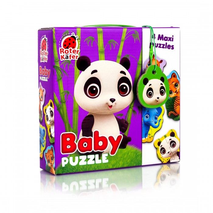 фото Roter kafer пазл baby puzzle maxi зоопарк