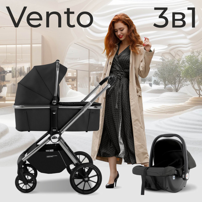 Коляска Sweet Baby Vento 3 в 1