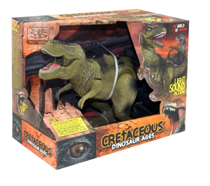 Электронные игрушки Junfa Динозавр со звуковыми эффектами галкина а в гостях у динозавров как подружиться с динозавром неожиданное знакомство в меловом периоде
