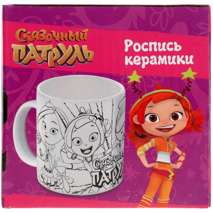 Заготовки под роспись Multiart Набор для творчества Сказочный патруль Роспись керамики