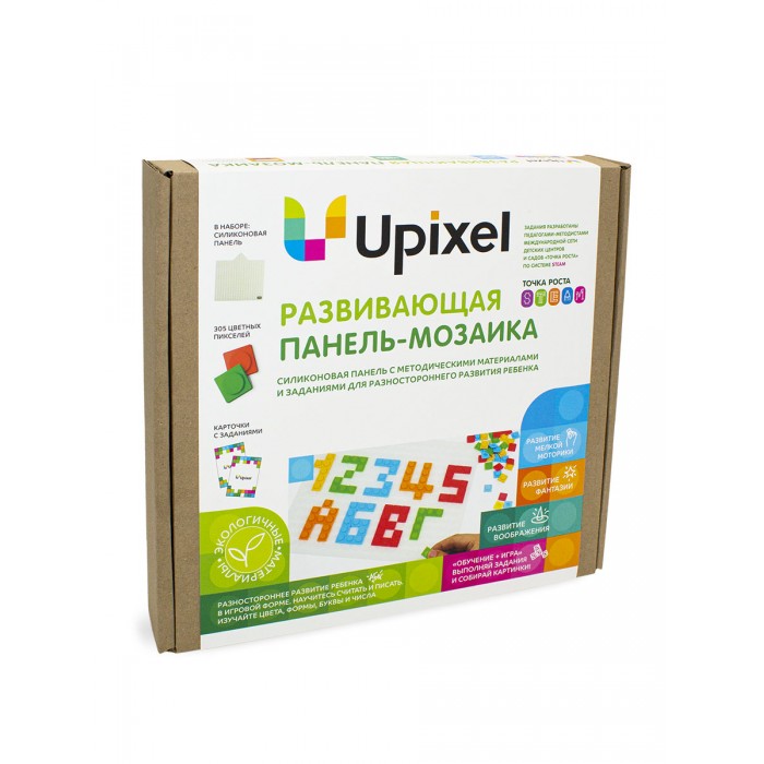 Развивающая игрушка Upixel Панель-мозаика IQPIXEL