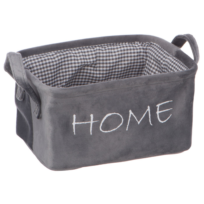 

Handy Home Корзина для хранения Велюр 25x19x14 см, Корзина для хранения Велюр 25x19x14 см
