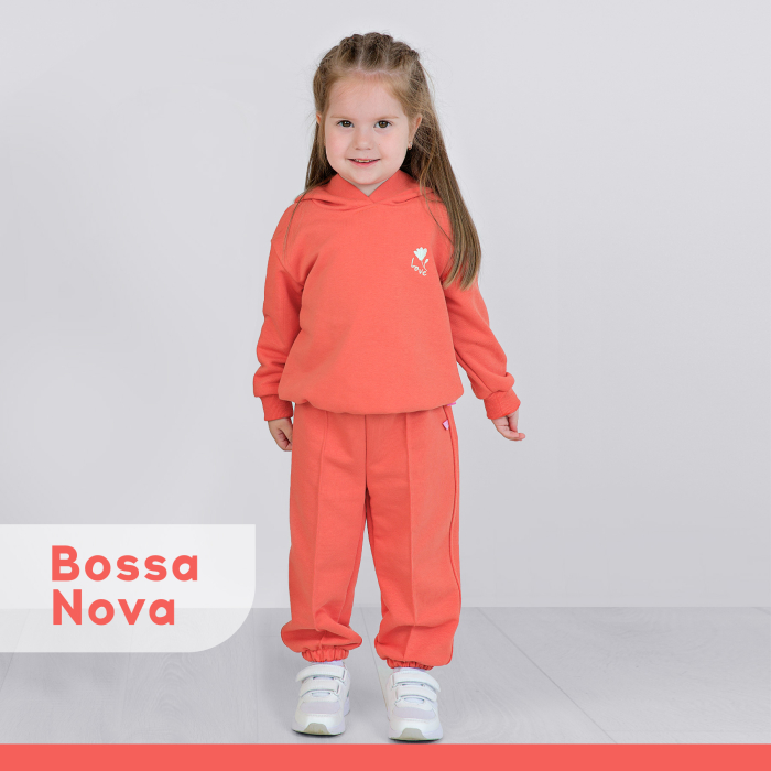 Bossa Nova Костюм худи и брюки для девочки 067, размер 74