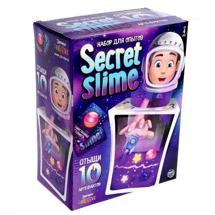 

Эврики Набор для опытов Secret Slime Космос, Набор для опытов Secret Slime Космос