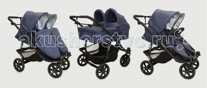 Cozy Прогулочная коляска для двойни Duo