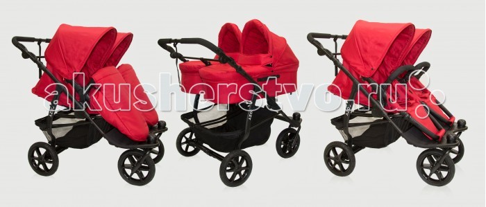 Cozy Прогулочная коляска для двойни Duo