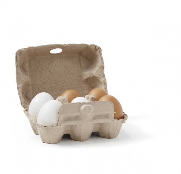 Ролевые игры Kid's Concept Bistro Набор игрушечных яиц в лотке