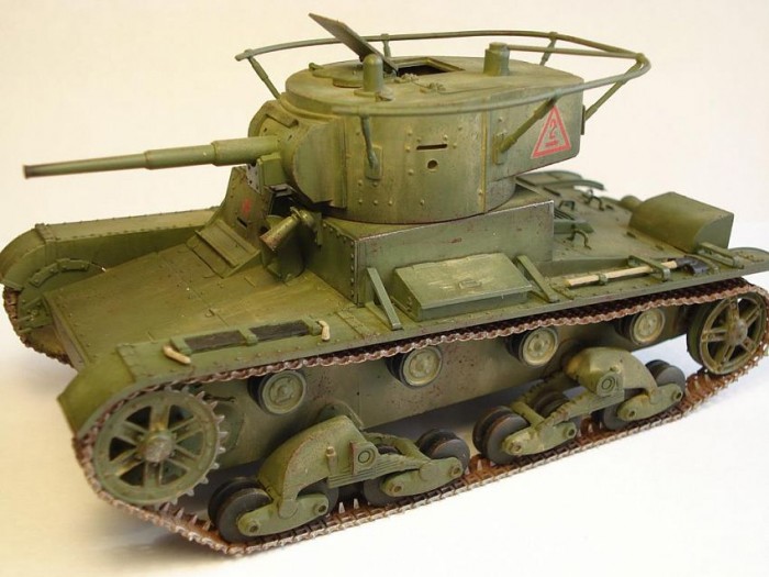 Звезда Сборная модель Танк Т-26