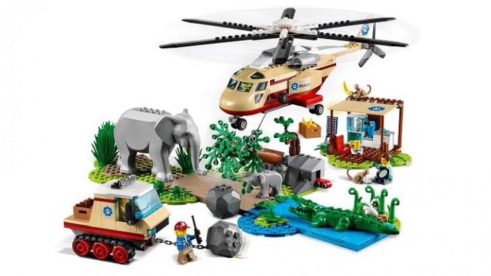 Lego Lego City Операция по спасению зверей