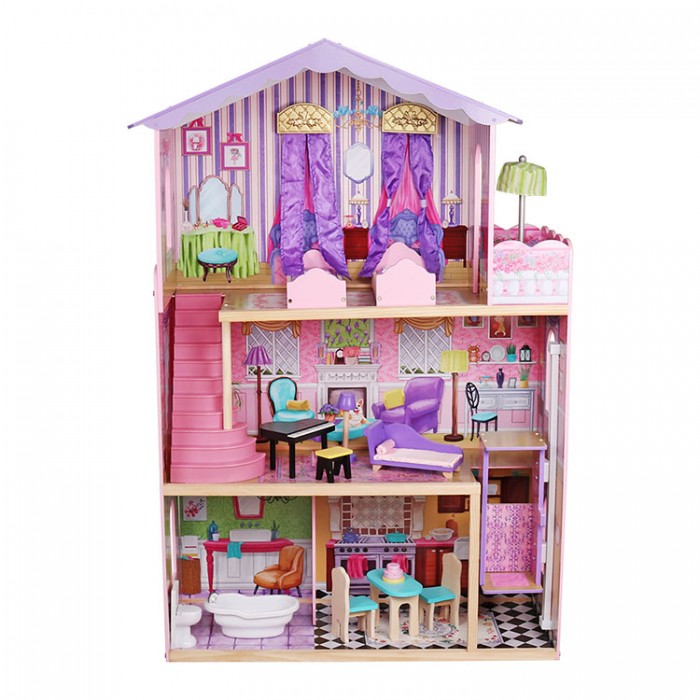 Кукольные домики и мебель Lanaland Кукольный домик Лючия кукольные домики и мебель lanaland кукольный домик молли