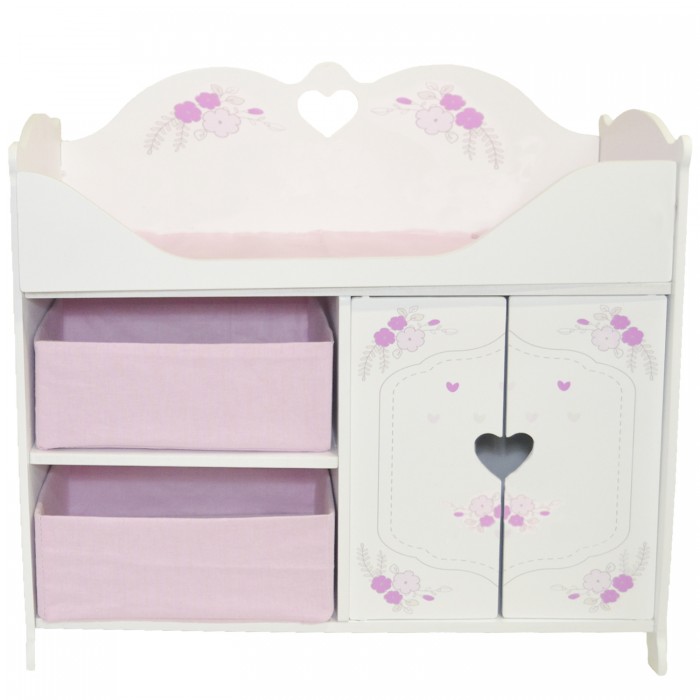 Кроватка для куклы Paremo шкаф Розали