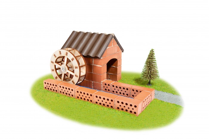 цена Сборные модели Teifoc Строительный набор Водяная мельница