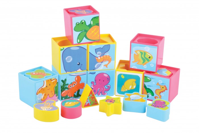 цена Развивающие игрушки Red Box Набор кубиков 9 штук с вкладышами