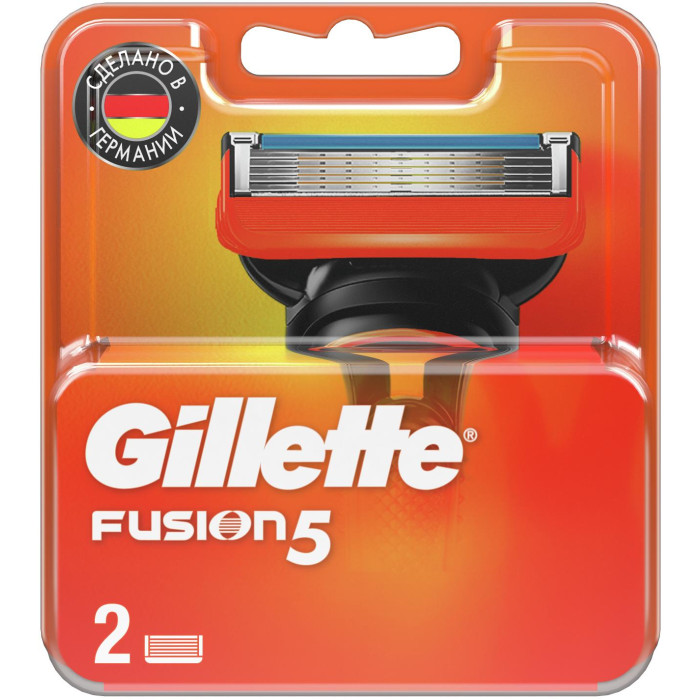 Gillette Сменные кассеты с точным триммером Fusion 5 2 шт.