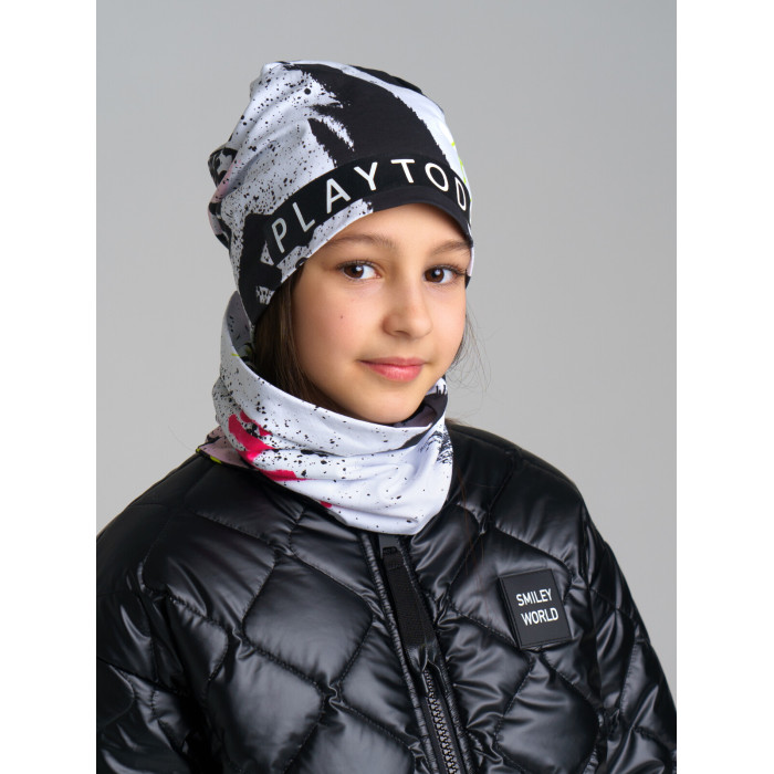 

Playtoday Комплект для девочек Just smile tween girls (шапка, снуд), Комплект для девочек Just smile tween girls (шапка, снуд)