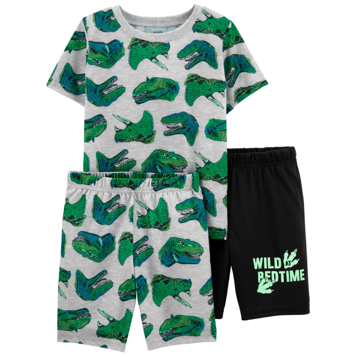 Carter's Пижама для мальчика Динозавры 3K491510, размер 128