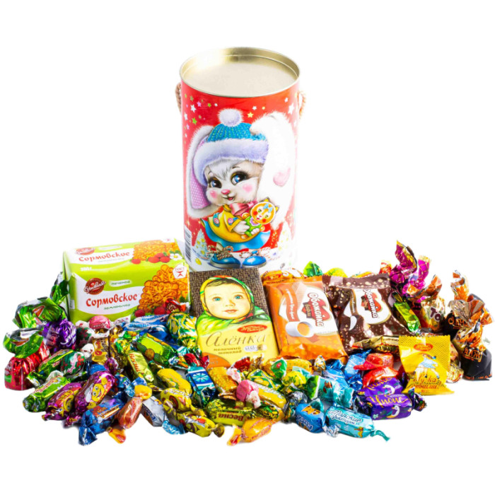 

Азбука Праздника Новогодний сладкий подарок Заячьи забавы 1000 г, Новогодний сладкий подарок Заячьи забавы 1000 г