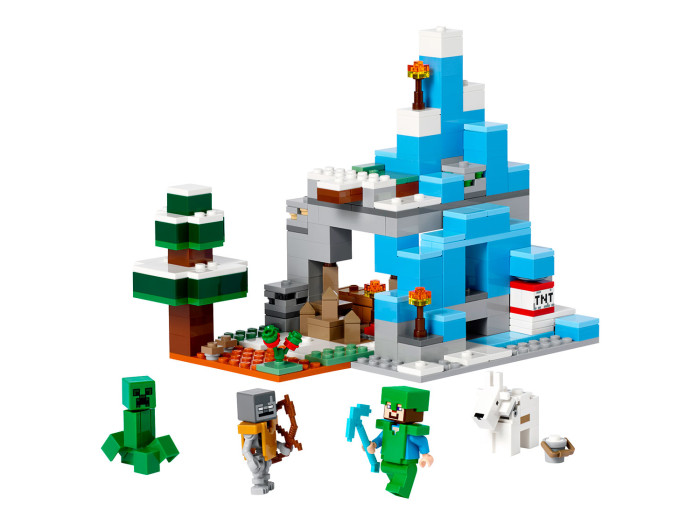 Конструктор Lego Minecraft Ледяные вершины (304 детали)