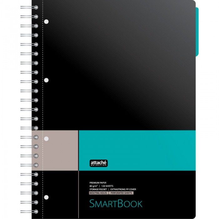 Attache Бизнес-тетрадь SmartBook клетка А4 120 листов