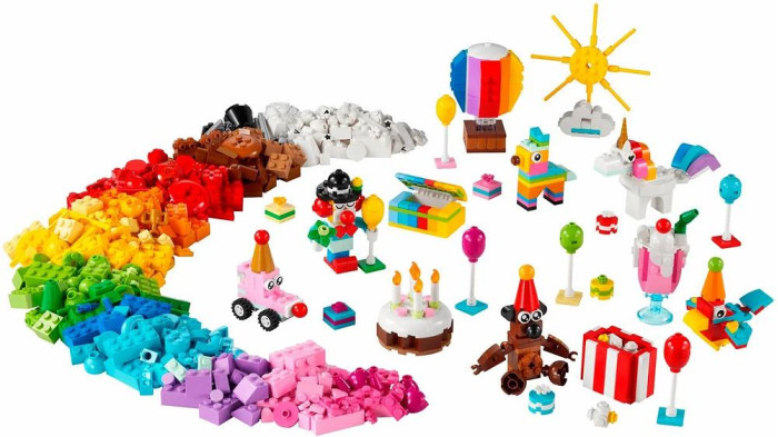 Конструктор Lego Classic Творческое коробка для вечеринок (900 деталей)