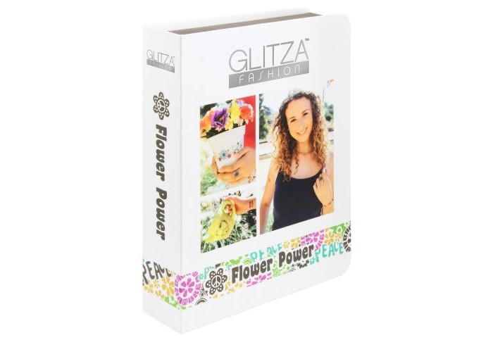 Наборы для творчества Glitza Fashion Lukky Набор Deluxe тату Сила цветов