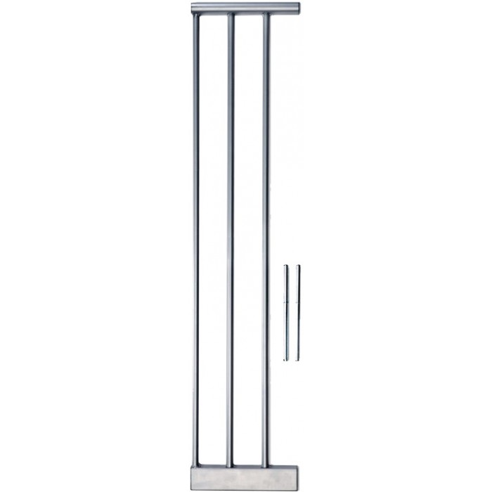 Caretero Дополнительная секция для металлических ворот безопасности 18 см geuther порог для ворот безопасности