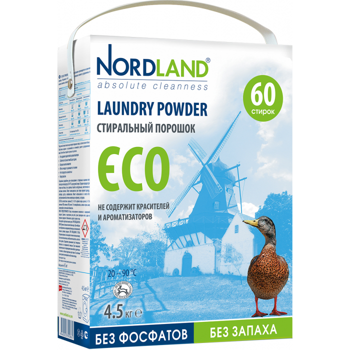 Nordland  Стиральный порошок ECO 4.5 кг