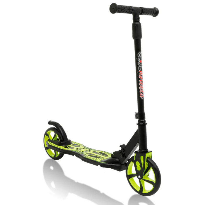 Двухколесный самокат CoolWheels +12 Scooter складывающийся - Акушерство.Ru
