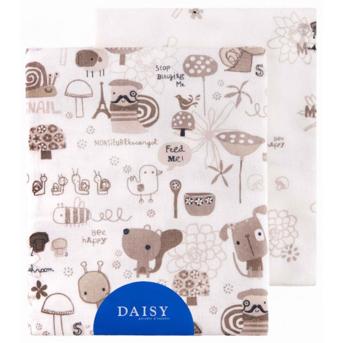 Пеленка Daisy фланель 90х145 2 шт.