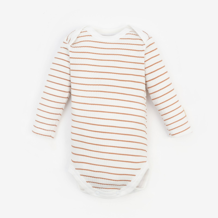 

Крошка Я Боди с длинным рукавом Basic Line Полоска, Боди с длинным рукавом Basic Line Полоска