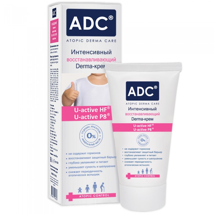  ADC Atopic Control Интенсивный восстанавливающий эмолент крем для атопичной и сухой кож 40 мл
