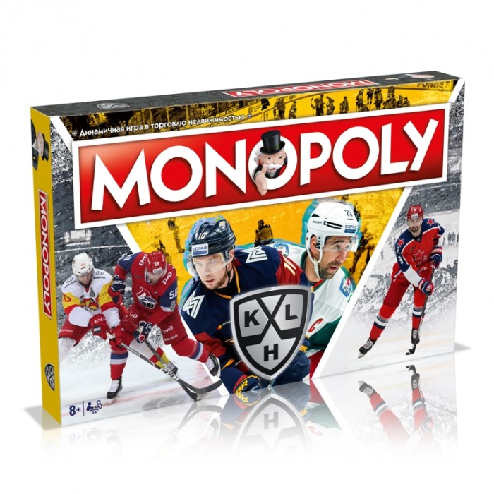 

Monopoly Настольная игра Монополия КХЛ, Настольная игра Монополия КХЛ