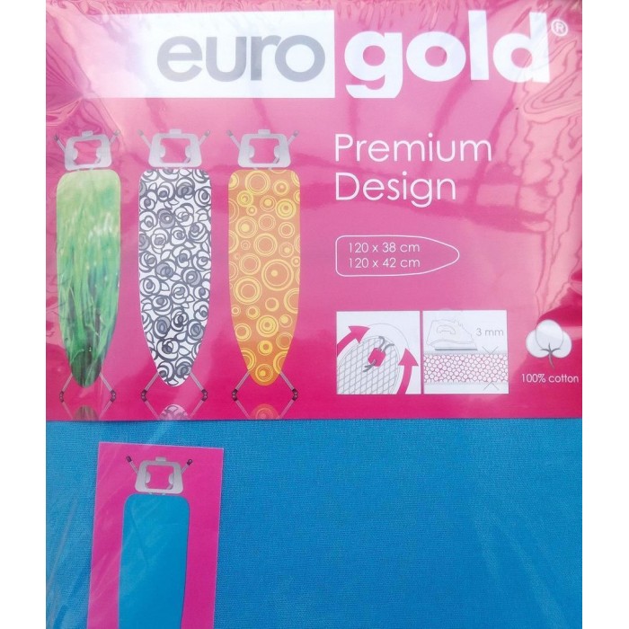 фото Eurogold чехол для гладильной доски premium design dc42f3