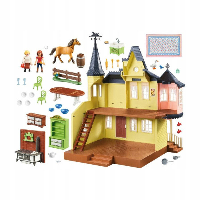 Игровые наборы Playmobil Игровой набор Дом Счастливчиков Лаки игровые наборы veld co набор игровой дом с питомцем