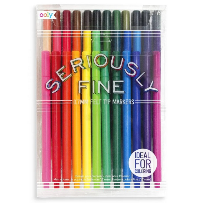 Ручки Ooly Набор цветных линеров 36 шт. цена и фото
