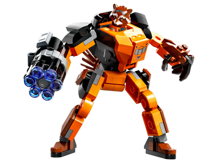 Конструктор Lego Marvel Реактивный Енот Ракета: робот (98 деталей)