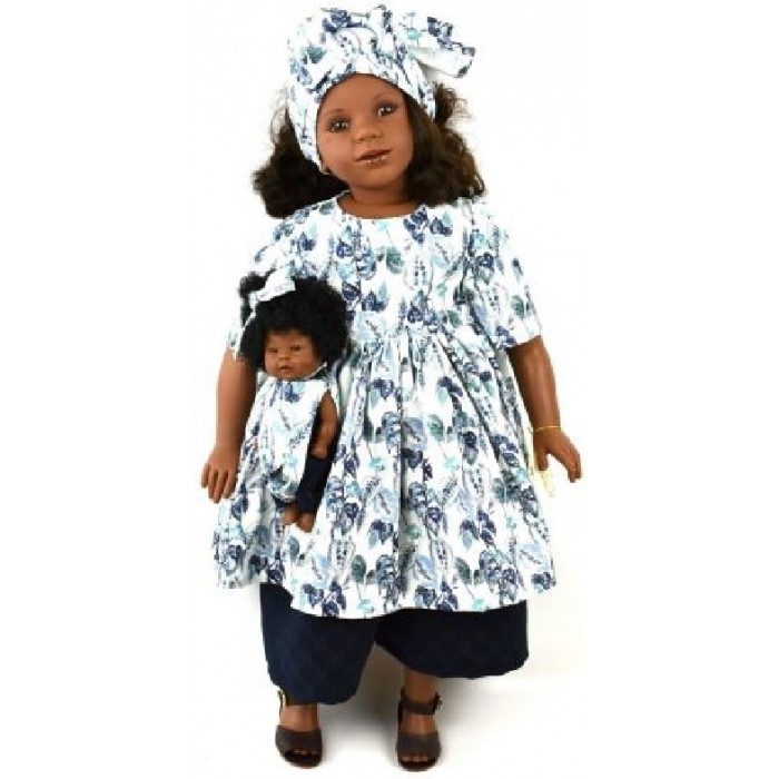 Куклы и одежда для кукол Dnenes/Carmen Gonzalez Коллекционная кукла Нэни 72 см кукла коллекционная девушка в праздничном костюме