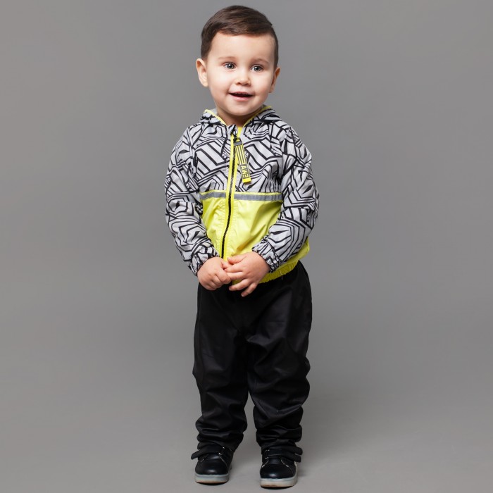 Комплекты детской одежды Ёмаё Костюм для мальчика 0-2 Хип-Хоп Лимон 39-162 статица лимон 0 2 гр