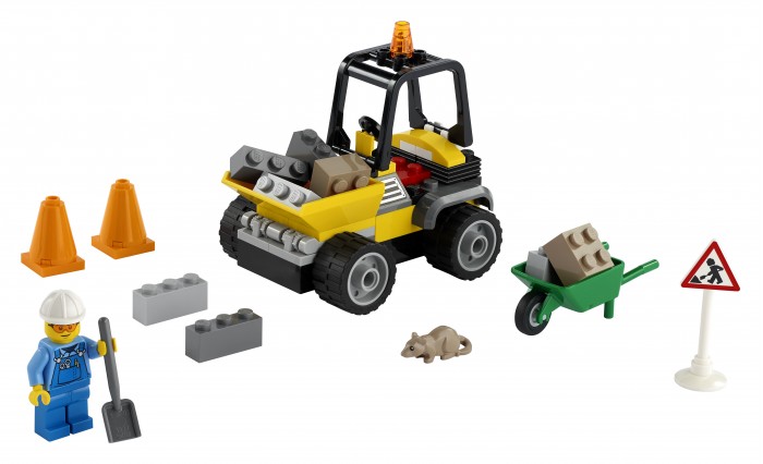 Конструктор Lego City 60284 Лего Город Автомобиль для дорожных работ