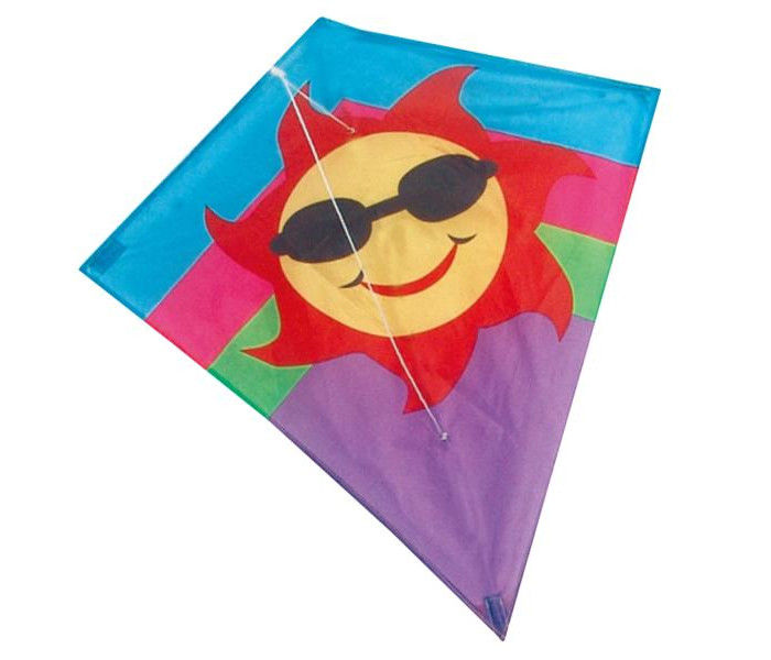 Russia Воздушный змей Веселое солнце 60х70см веселое оригами