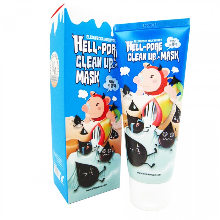 

Elizavecca Hell Pore Clean-up Маска-пленка для очищения пор 100 мл, Hell Pore Clean-up Маска-пленка для очищения пор 100 мл