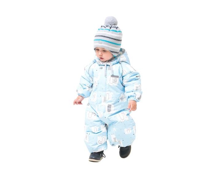 

Crockid Комбинезон зимний Слоники ВК 60010, Комбинезон зимний Слоники ВК 60010