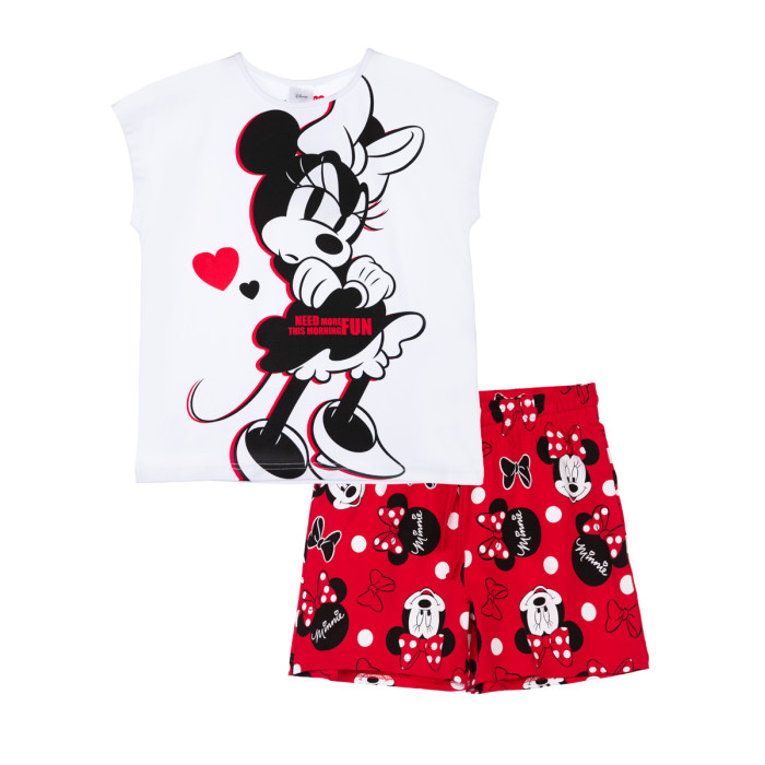 Комплекты детской одежды Playtoday Комплект для девочки (футболка и шорты) Home morning mood 32241854