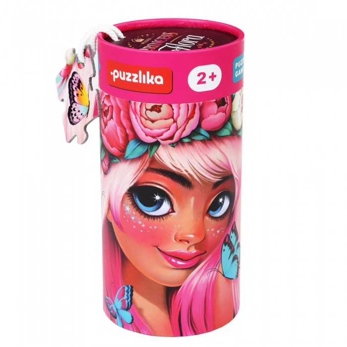 

Puzzlika Пазлы Принцесса Растений 25 деталей, Пазлы Принцесса Растений 25 деталей