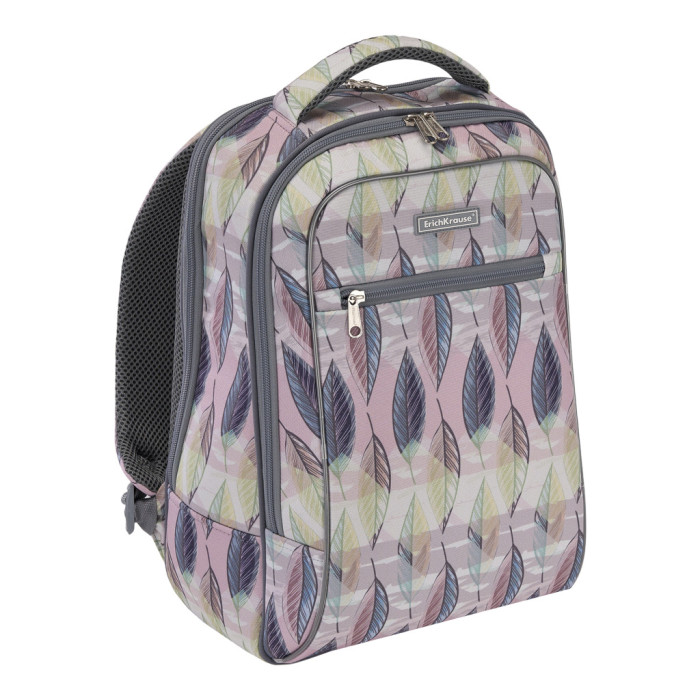 

ErichKrause Ученический рюкзак ErgoLine Urban Flora 18 л, Ученический рюкзак ErgoLine Urban Flora 18 л