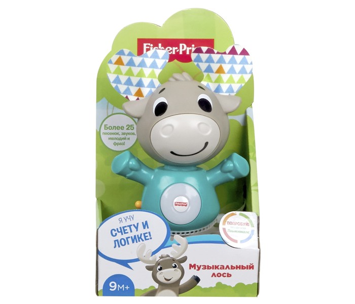

Интерактивная игрушка Fisher Price Музыкальный Лось, Музыкальный Лось