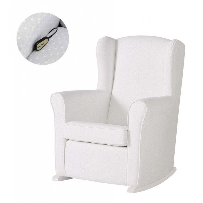 Кресла для мамы Micuna качалка Wing/Nanny Relax искусственная кожа кресло качалка micuna wing nanny white soft grey