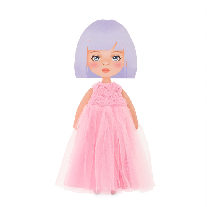 Orange Toys Набор одежды розовое платье с розочками, серия Вечерний шик 35 см