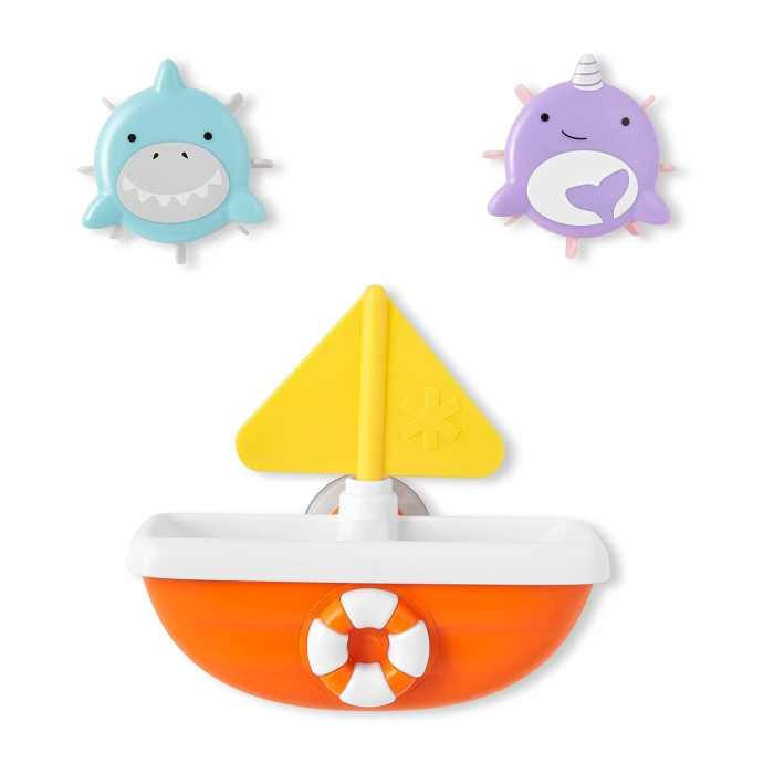 игрушки для ванны жирафики игровой набор для ванны зоопарк Игрушки для ванны Skip-Hop Игровой набор для ванны SH 9M849810